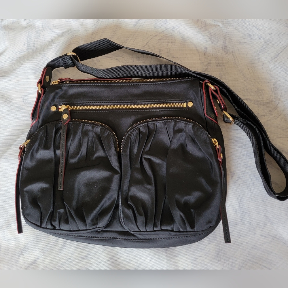 MZ Wallace Black Paige with Gold hardware (EUC)